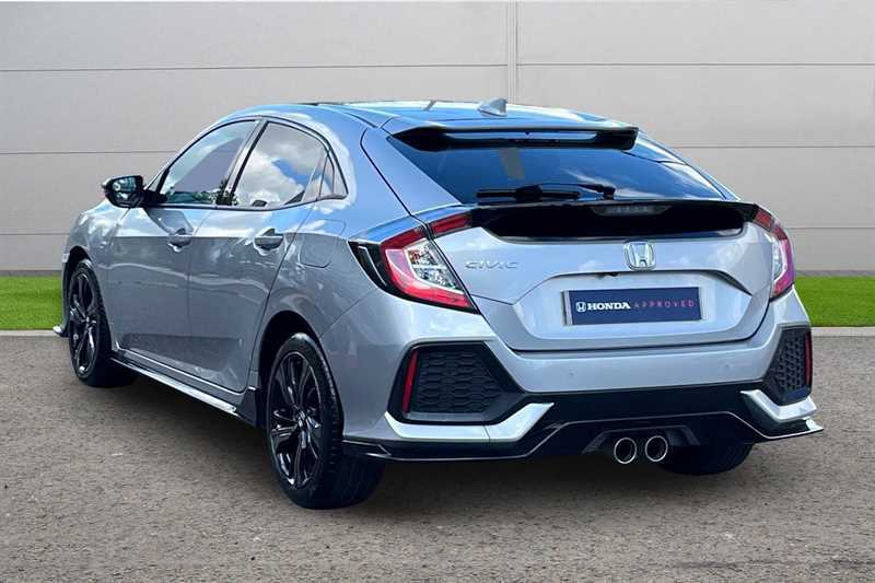 Honda Civic 1.5 Vtec Turbo Sport Plus Silver #3