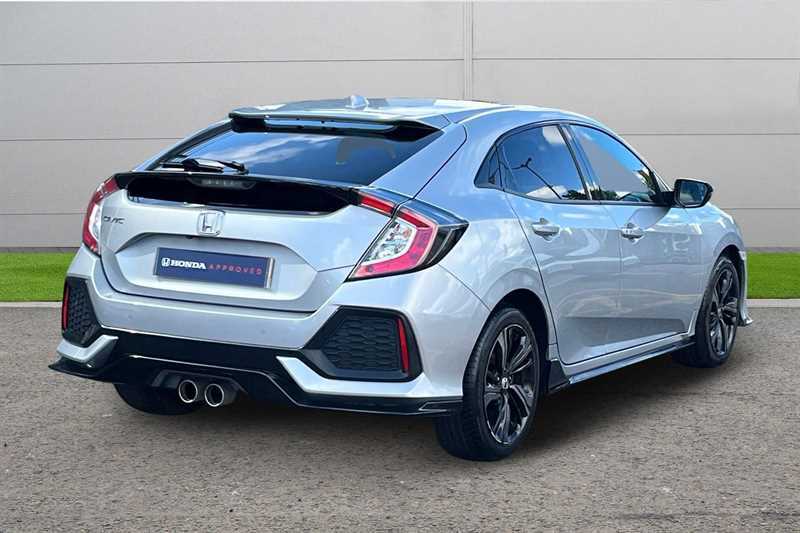 Honda Civic 1.5 Vtec Turbo Sport Cvt Blue #12