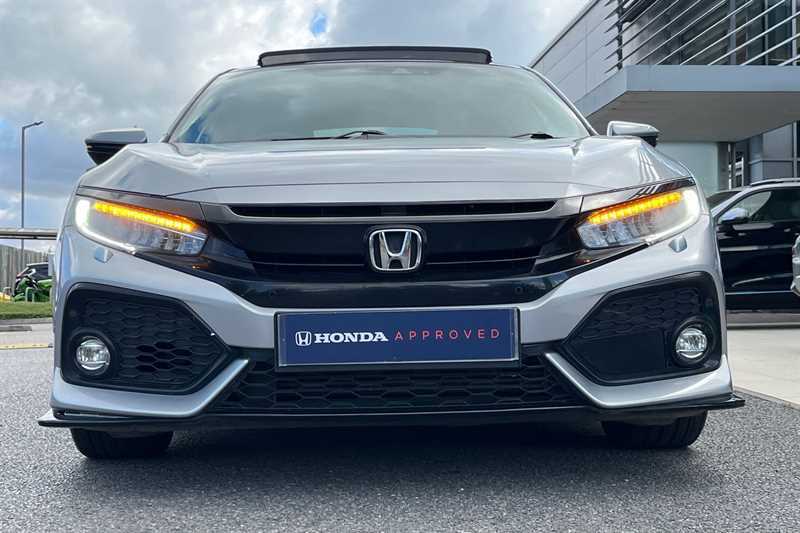 Honda Civic 1.5 Vtec Turbo Sport Cvt Blue #44