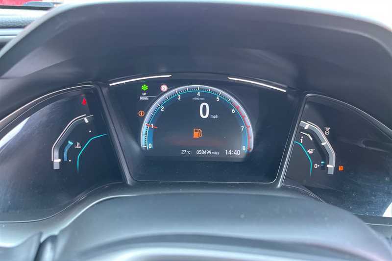 Honda Civic 1.0 Vtec Turbo 126 Sr Silver #2