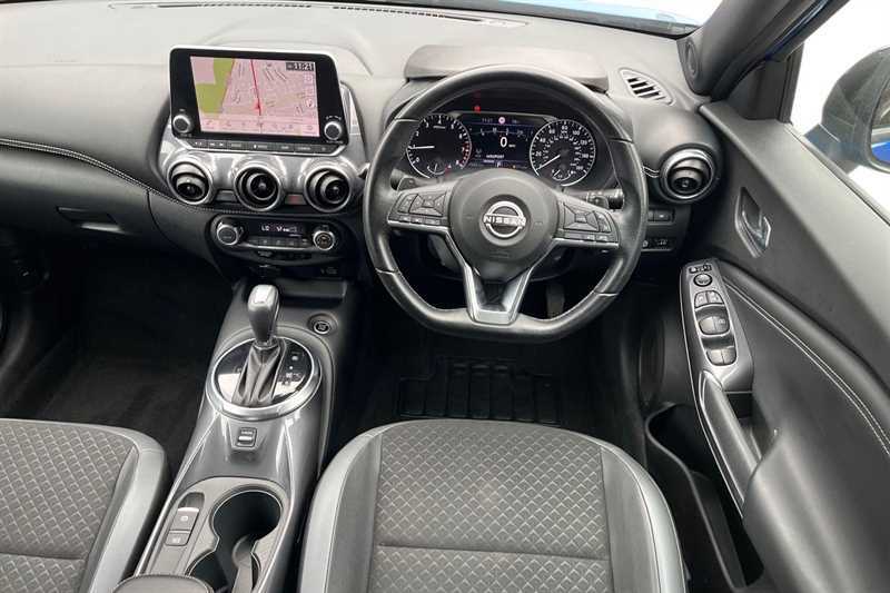 Nissan Juke 1.0 Dig-t 114 N-connecta Dct BP23EHJ Blue #4