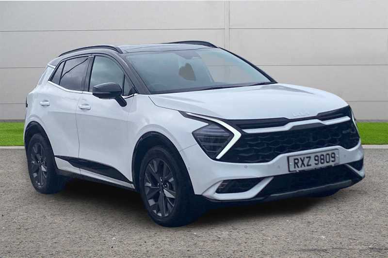 Kia Sportage 1.6T Gdi Hev Gt-line S White