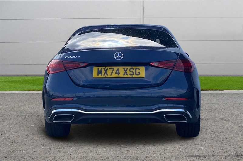Mercedes-Benz C Class C220d Amg Line 9G-tronic Blue #4