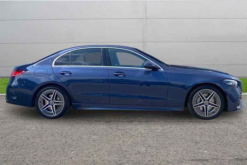 Mercedes-Benz C Class C220d Amg Line 9G-tronic Blue #3