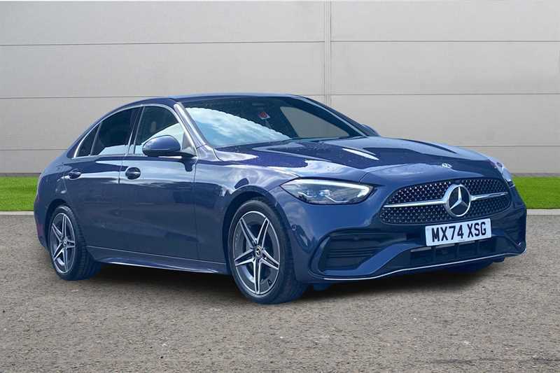 Mercedes-Benz C Class C220d Amg Line 9G-tronic Blue