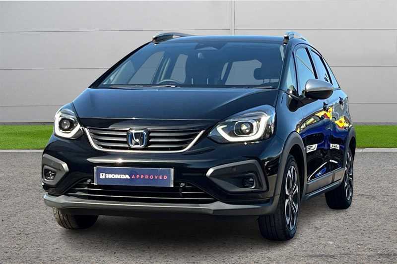 Honda Jazz 1.5 I-mmd Hybrid Crosstar Ex Ecvt Black