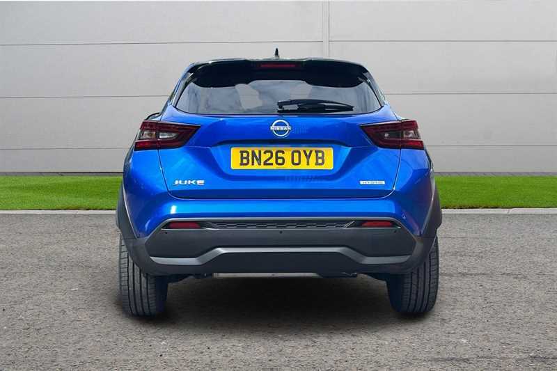 Nissan Juke 1.6 Hybrid Tekna Blue #4