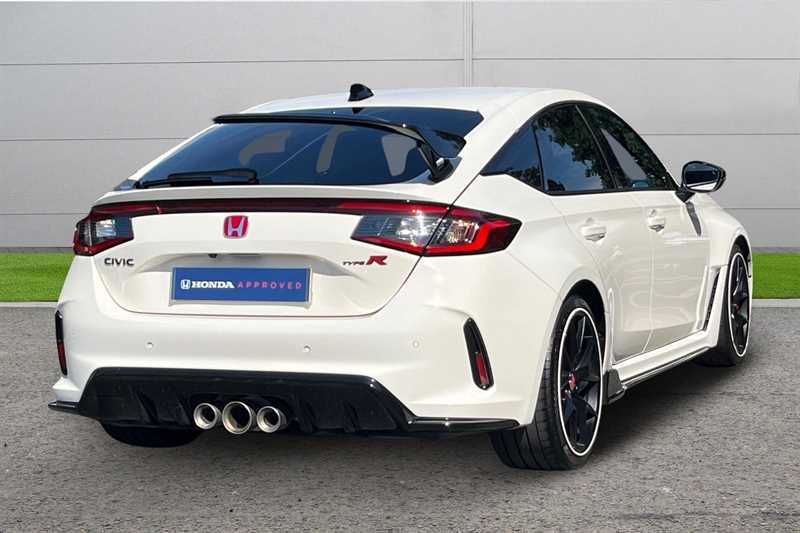 Honda Civic 2.0 Vtec Turbo Type R White #3