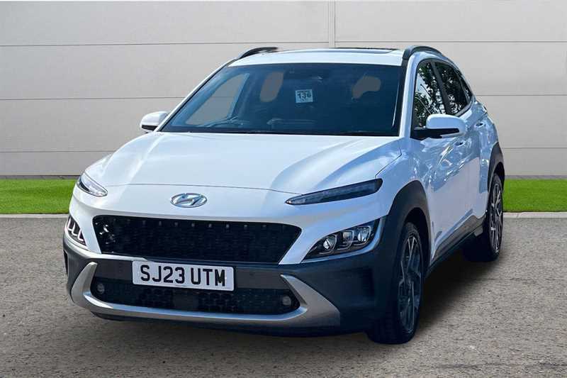 Hyundai Kona 1.6 Gdi Hybrid Ultimate Dct White