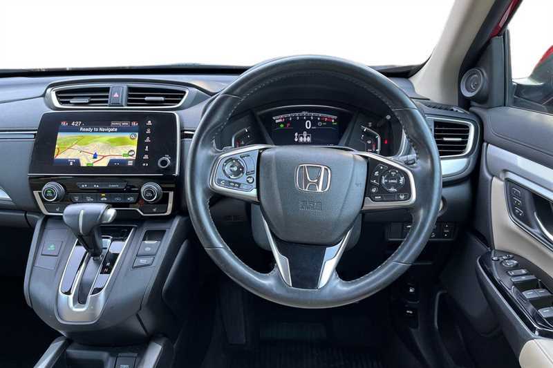 Honda Cr-V 1.5 Vtec Turbo Ex Cvt Red #4
