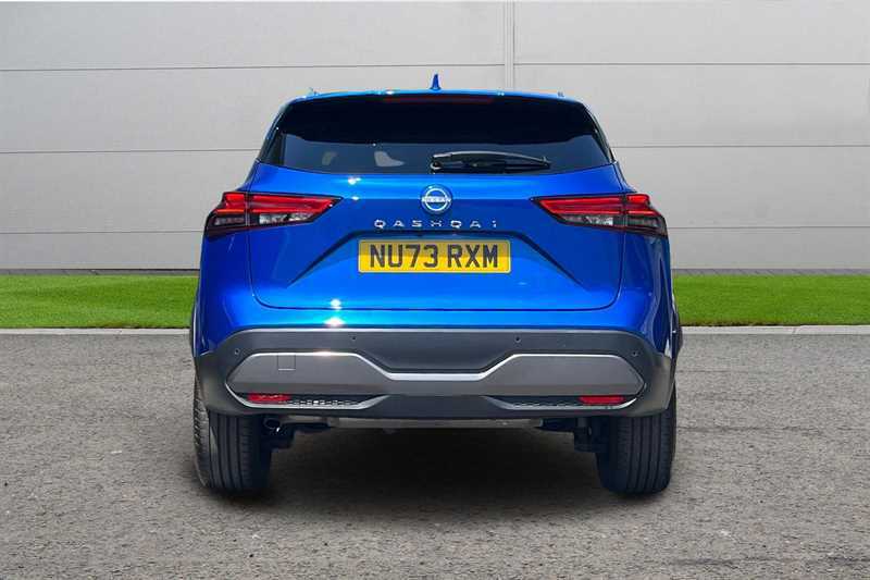 Nissan Qashqai 1.3 Dig-t Mh Tekna NU73RXM Blue #4