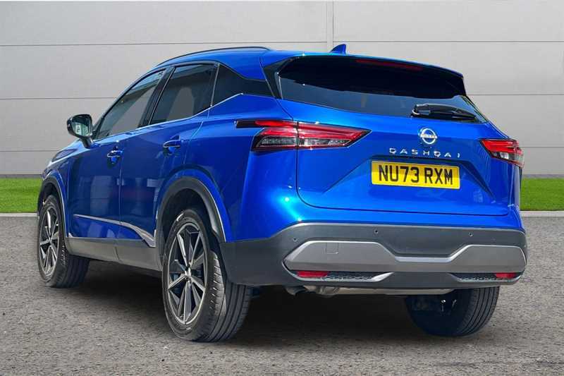 Nissan Qashqai 1.3 Dig-t Mh Tekna NU73RXM Blue #2