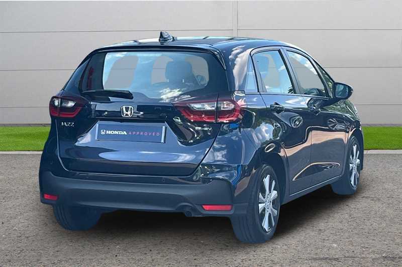 Honda Jazz 1.5 I-mmd Hybrid Elegance Ecvt Blue #4