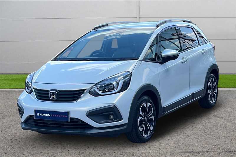 Honda Jazz 1.5 I-mmd Hybrid Crosstar Ex Ecvt White