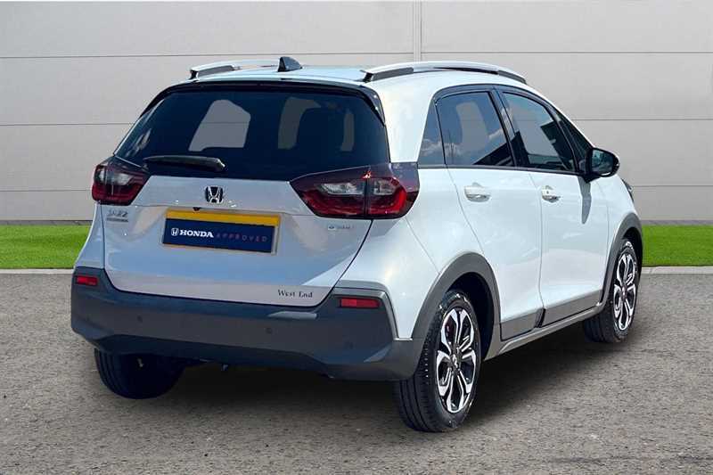 Honda Jazz 1.5 I-mmd Hybrid Crosstar Ex Ecvt White #3