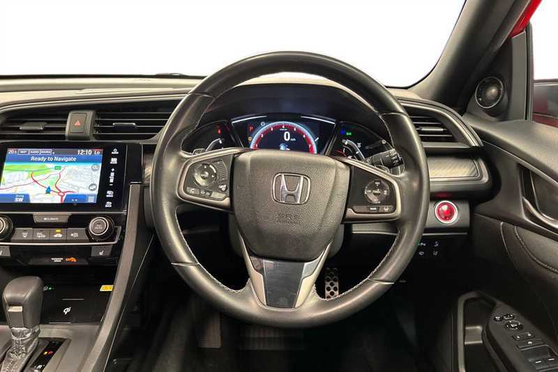 Honda Civic 1.5 Vtec Turbo Sport Plus Cvt Red #4