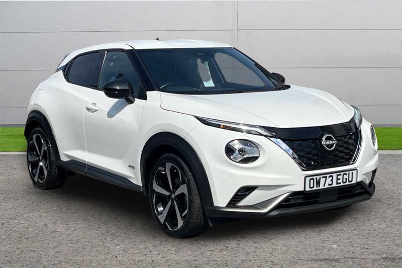 Nissan Juke 1.6 Hybrid Tekna White
