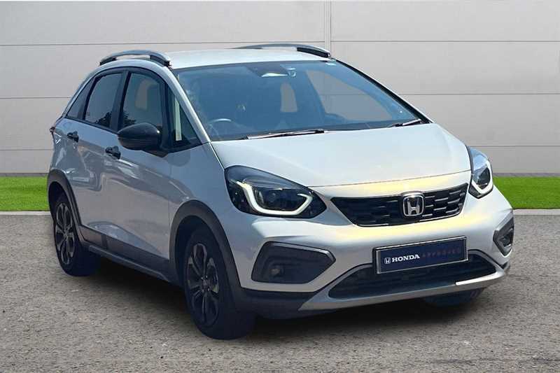 Honda Jazz 1.5 I-mmd Hybrid Crosstar Advance Ecvt White