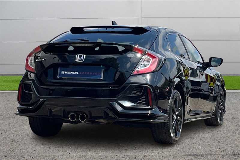 Honda Civic 1.5 Vtec Turbo Sport Black #3