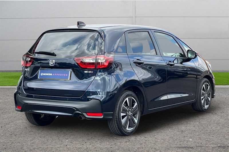 Honda Jazz 1.5 I-mmd Hybrid Advance Ecvt YP75DDF Blue #3