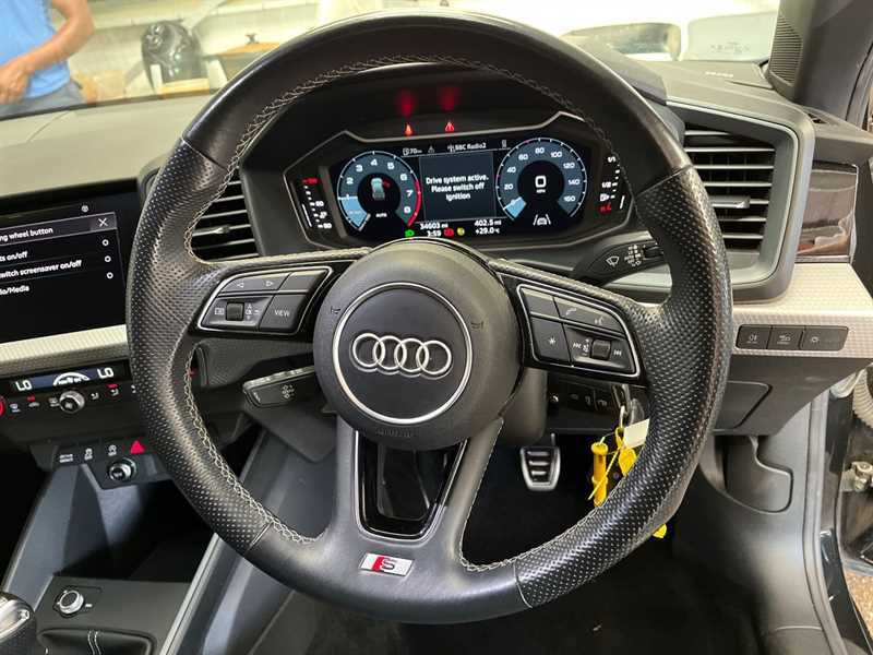 Audi A1 30 Tfsi 110 S Line LX22RRU Black #6