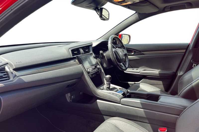 Honda Civic 1.0 Vtec Turbo Ex Red #2