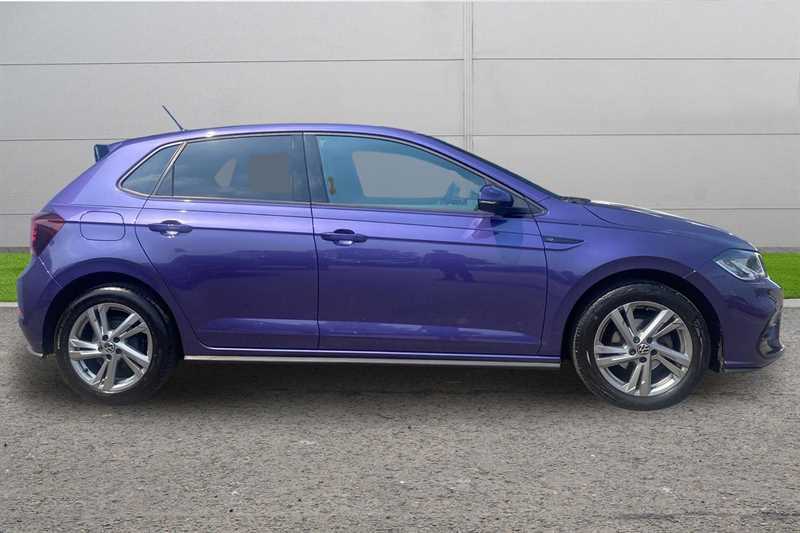 Volkswagen Polo 1.0 Tsi R-line Dsg BD72YPE Purple #3