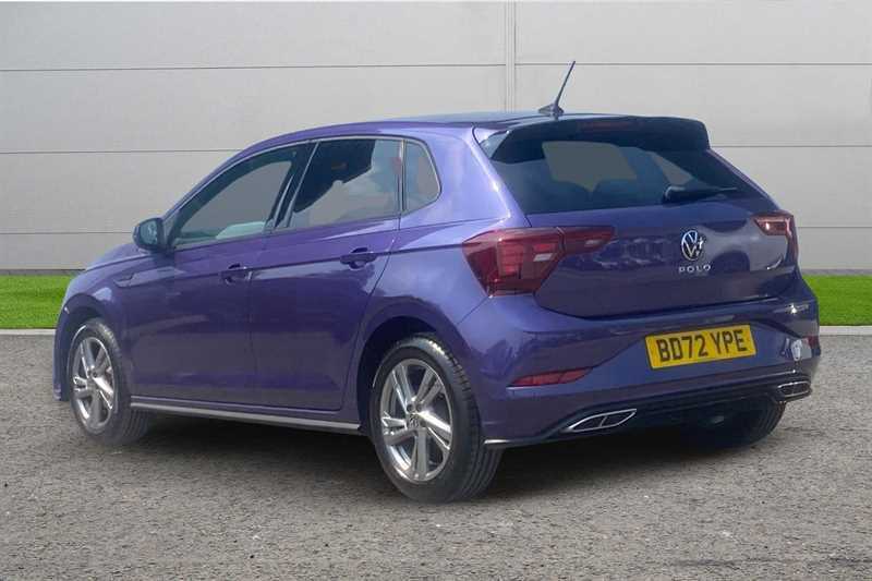 Volkswagen Polo 1.0 Tsi R-line Dsg BD72YPE Purple #2