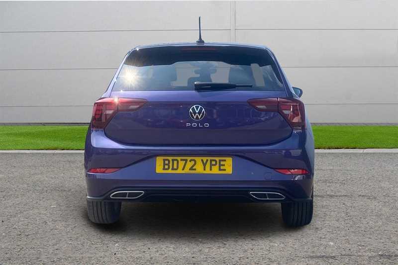 Volkswagen Polo 1.0 Tsi R-line Dsg BD72YPE Purple #4