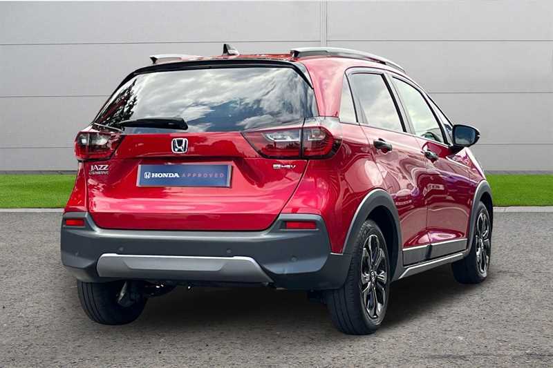 Honda Jazz 1.5 I-mmd Hybrid Crosstar Advance Ecvt Red #3