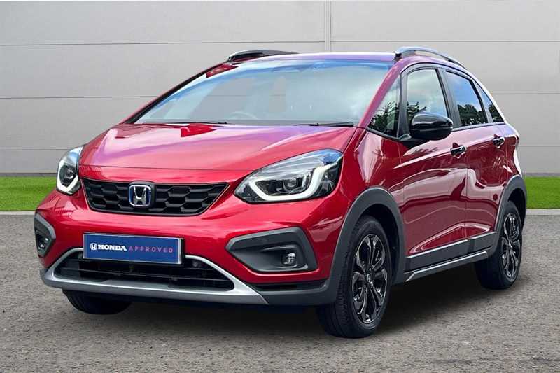 Honda Jazz 1.5 I-mmd Hybrid Crosstar Advance Ecvt Red