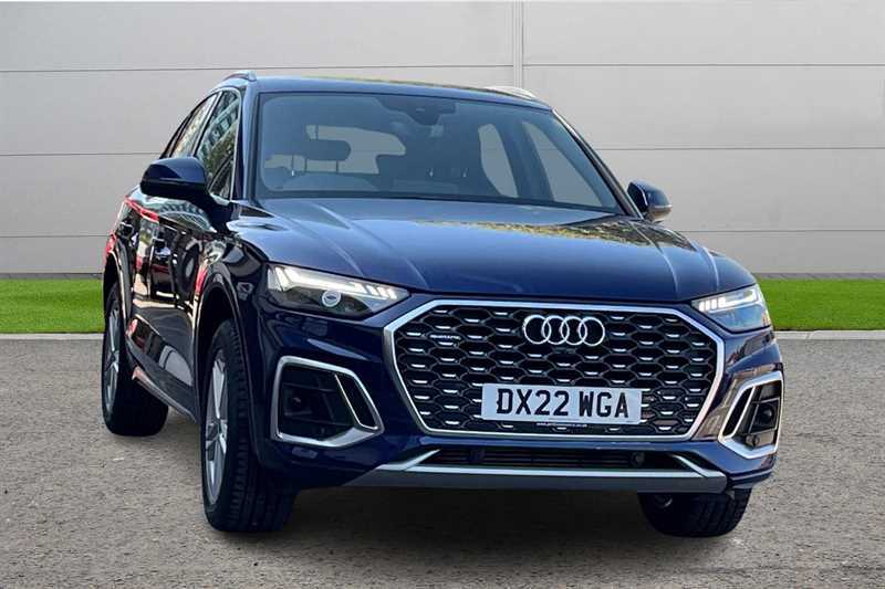 Audi Q5 45 Tfsi Quattro S Line S Tronic Blue