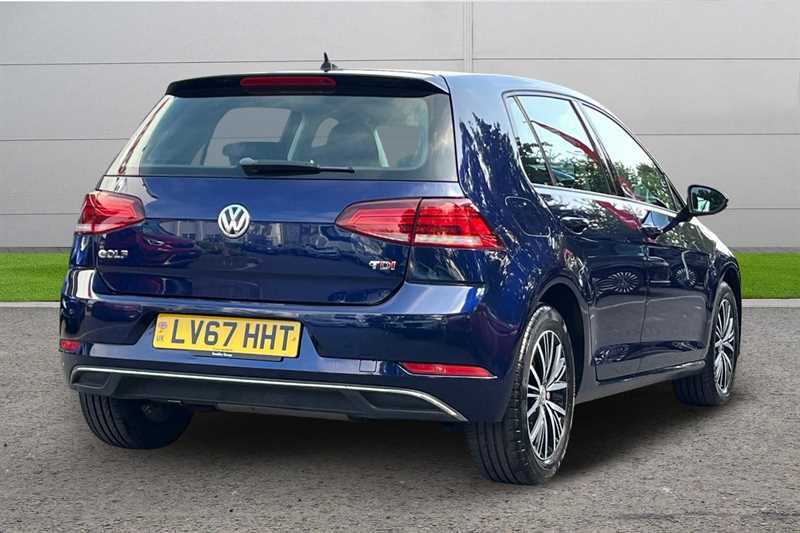 Volkswagen Golf 1.6 Tdi Se Dsg Blue #3