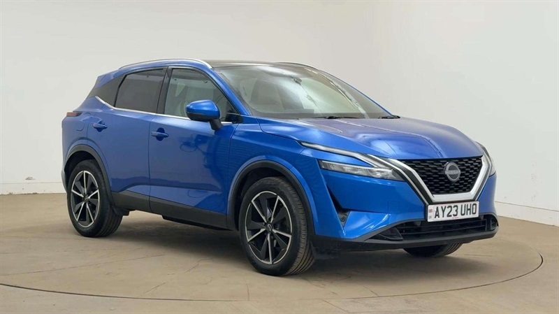 Nissan Qashqai 1.3 Dig-t Mh 158 Tekna Xtronic Blue