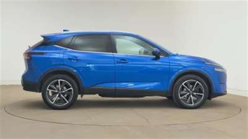 Nissan Qashqai 1.3 Dig-t Mh 158 Tekna Xtronic AY23UHO Blue #4