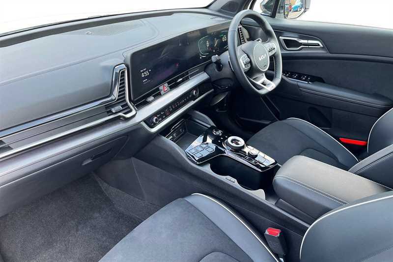 Kia Sportage 1.6T Gdi 207 Hev Gt-line White