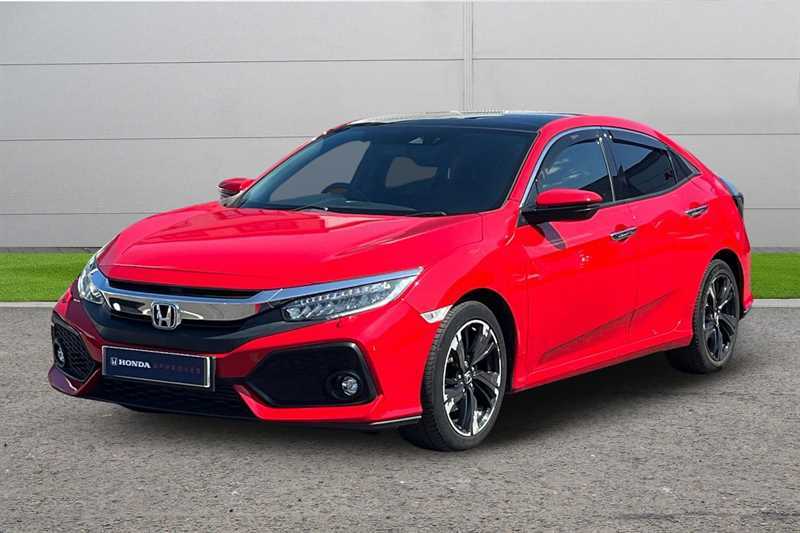 Honda Civic 1.5 Vtec Turbo Prestige Cvt Red