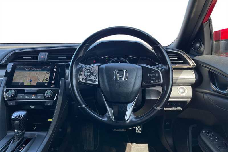 Honda Civic 1.5 Vtec Turbo Prestige Cvt Red #4