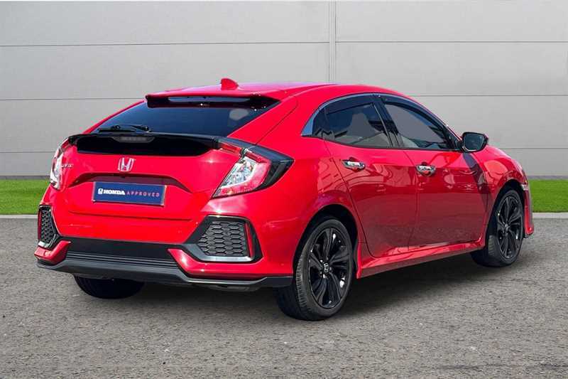Honda Civic 1.5 Vtec Turbo Prestige Cvt Red #3
