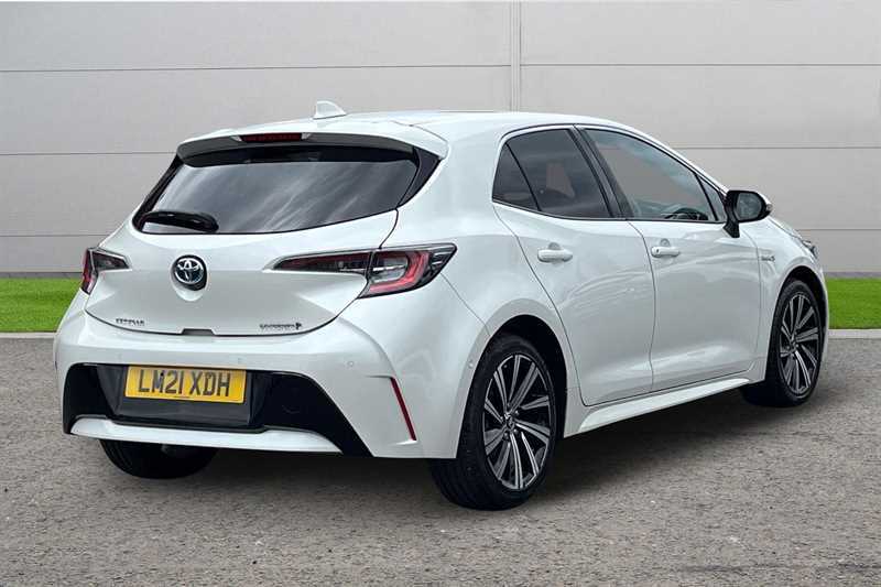 Toyota Corolla 1.8 Vvt-i Hybrid Design Cvt LM21XDH White #3