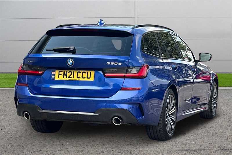 BMW 3 Series 330E Xdrive M Sport Step FM21CCU Blue #3