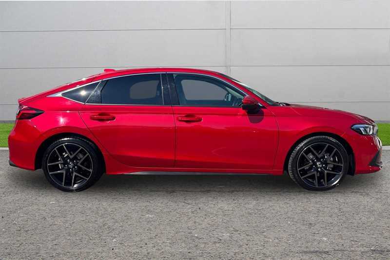 Honda Civic 2.0 Ehev Advance Cvt Red #5