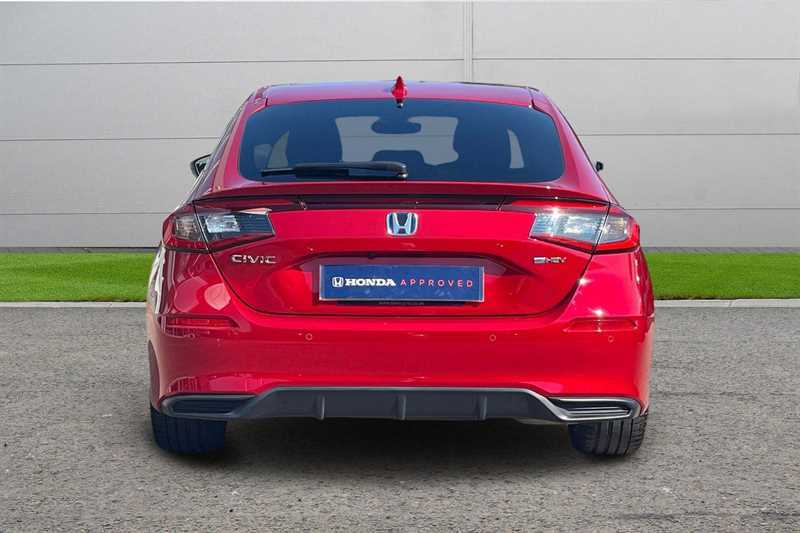 Honda Civic 2.0 Ehev Elegance Cvt Hatchback Grey #7