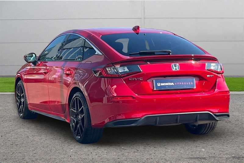 Honda Civic 2.0 Ehev Advance Cvt Red #3