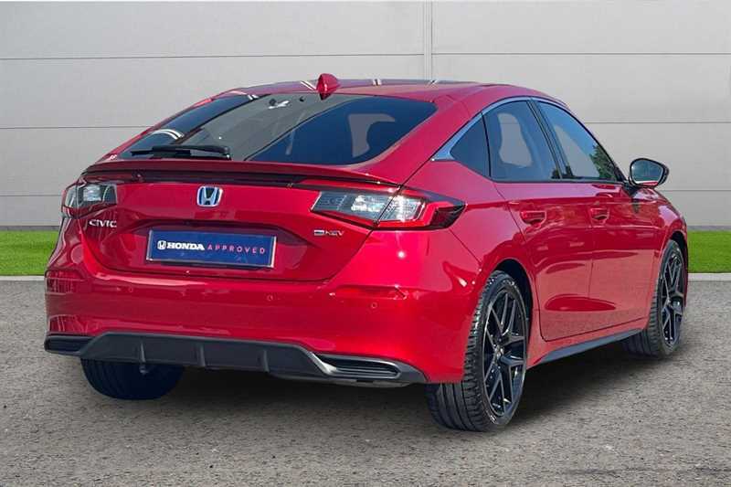Honda Civic 2.0 Ehev Elegance Cvt Hatchback Grey #12