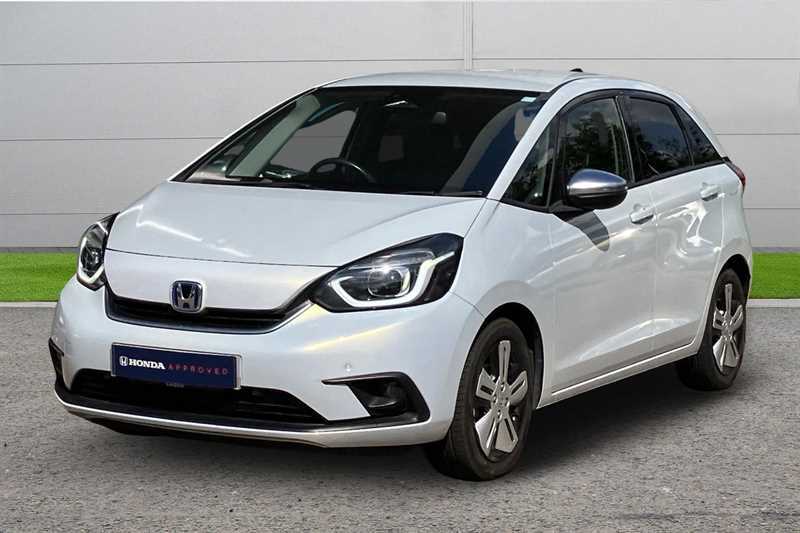 Honda Jazz Ex White #10