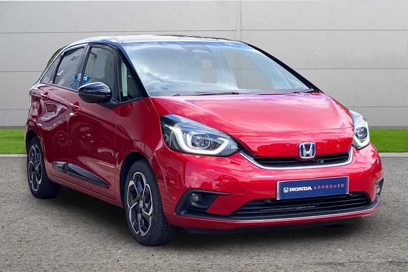 Honda Jazz 1.5 I-mmd Hybrid Ex Style Ecvt Red