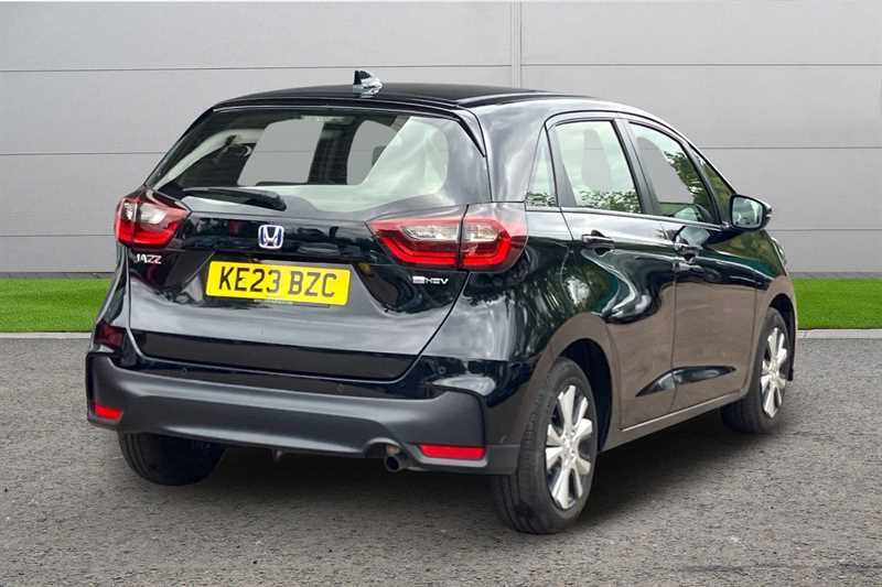 Honda Jazz 1.5 I-mmd Hybrid Elegance Ecvt KE23BZC Black #3