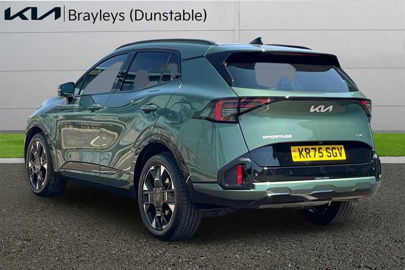 Kia Sportage 1.6T Gdi Hev Gt-line S Awd Green #5