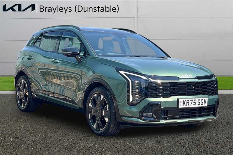 Kia Sportage 1.6T Gdi Hev Gt-line S Awd Green